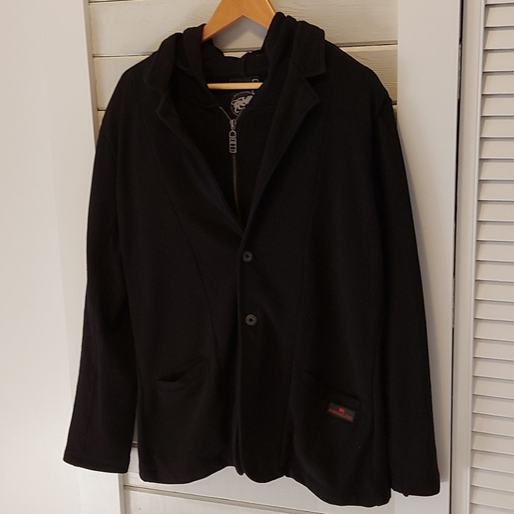 Parasuco Zip Up Two Layer Button up front Hoodie